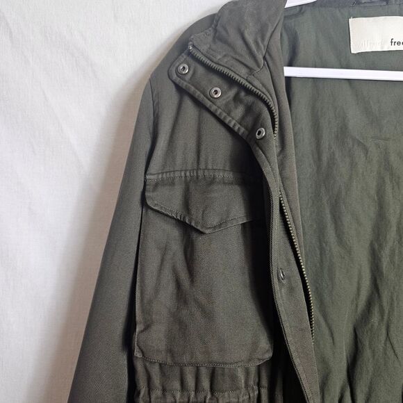 Aritzia Wilfred Military Jacket in Green size 2 - Picture 4 of 13